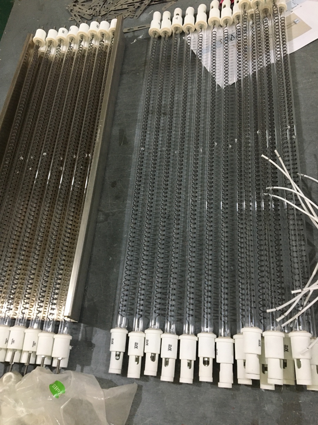 carbon quartz heating tube