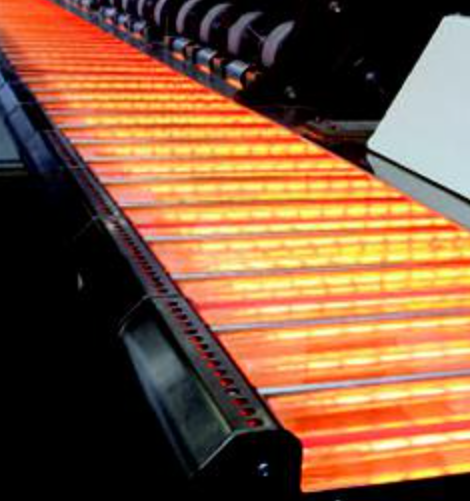 Bobst carton gluer heater