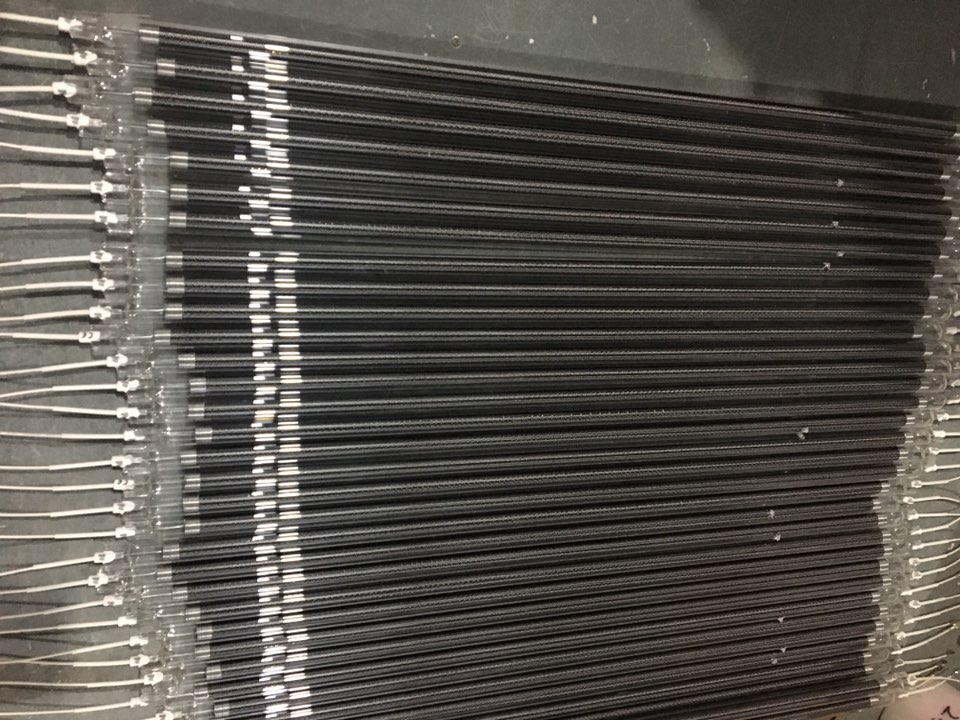 Customize 660mm 220v 1000w Quartz Carbon Heating Lamp