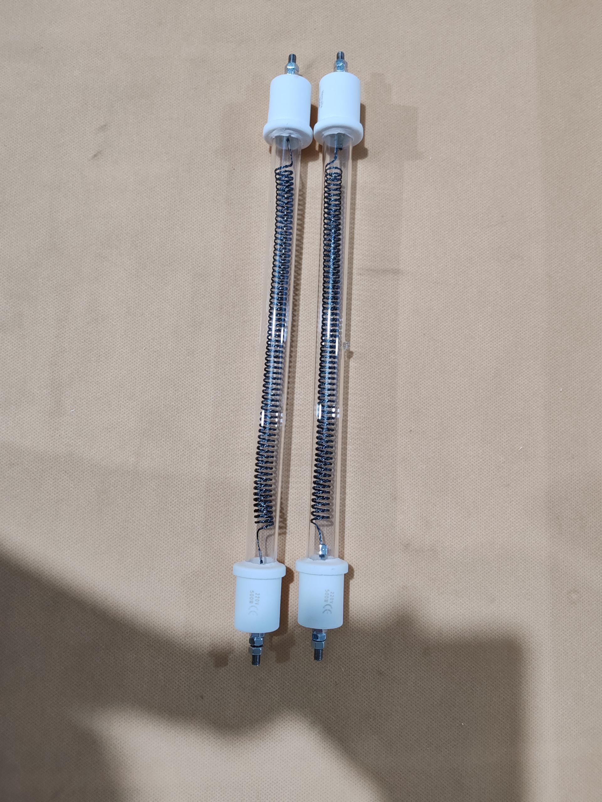 heat emitter s shape carbon fiber heat lamp for oven