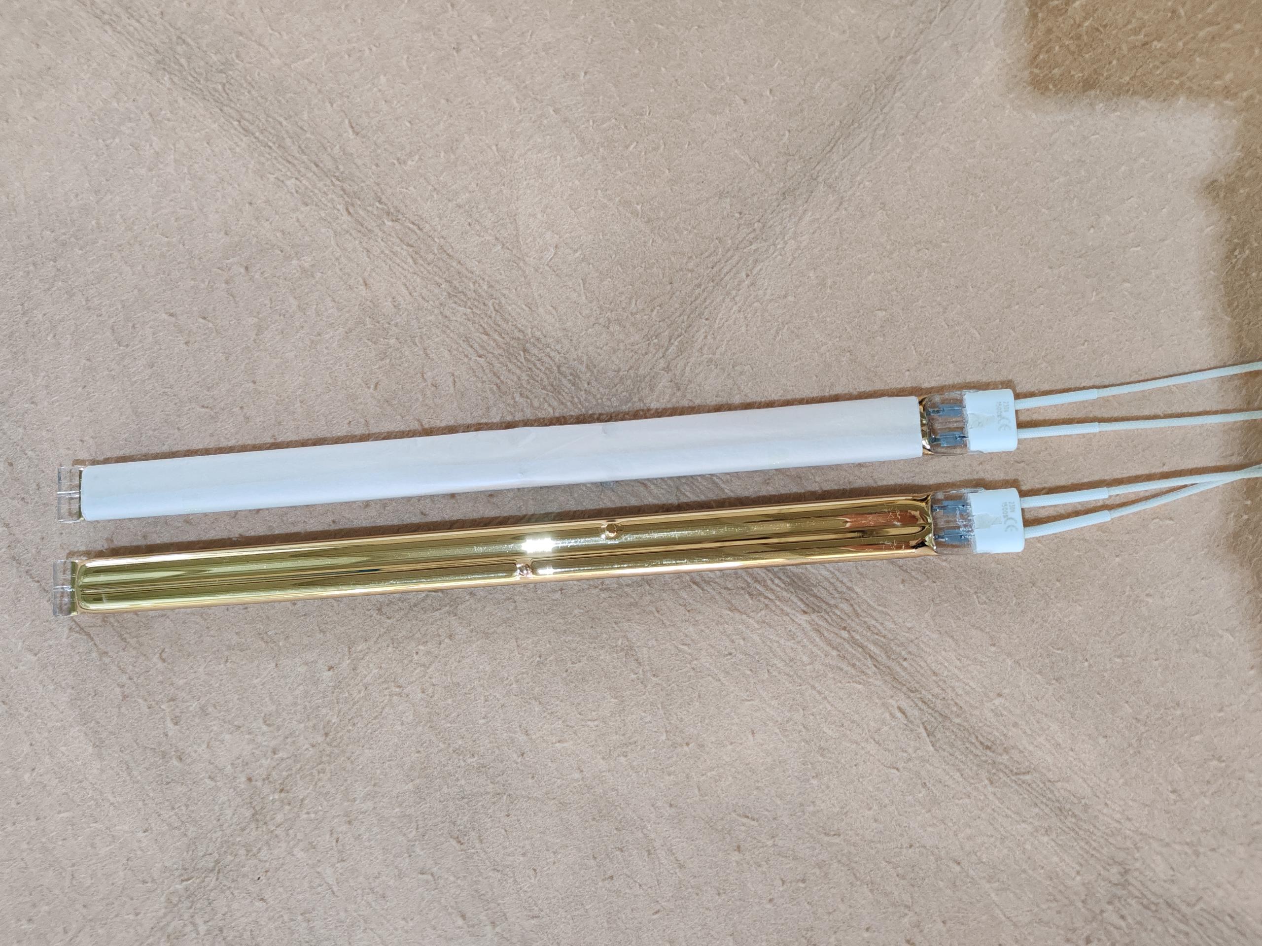 carbon fiber filament quartz IR heat tube