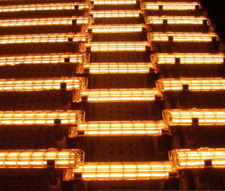 Global supply of printer heater lamps